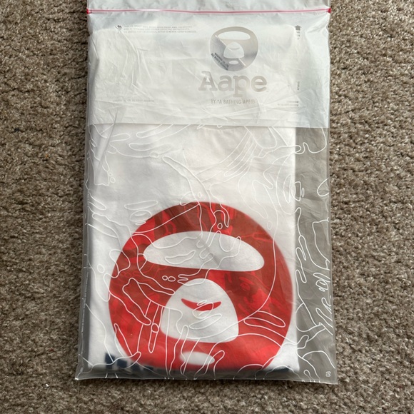 AAPE BY BAPE MOONFACE PRINTED TEE - Picture 8 of 8